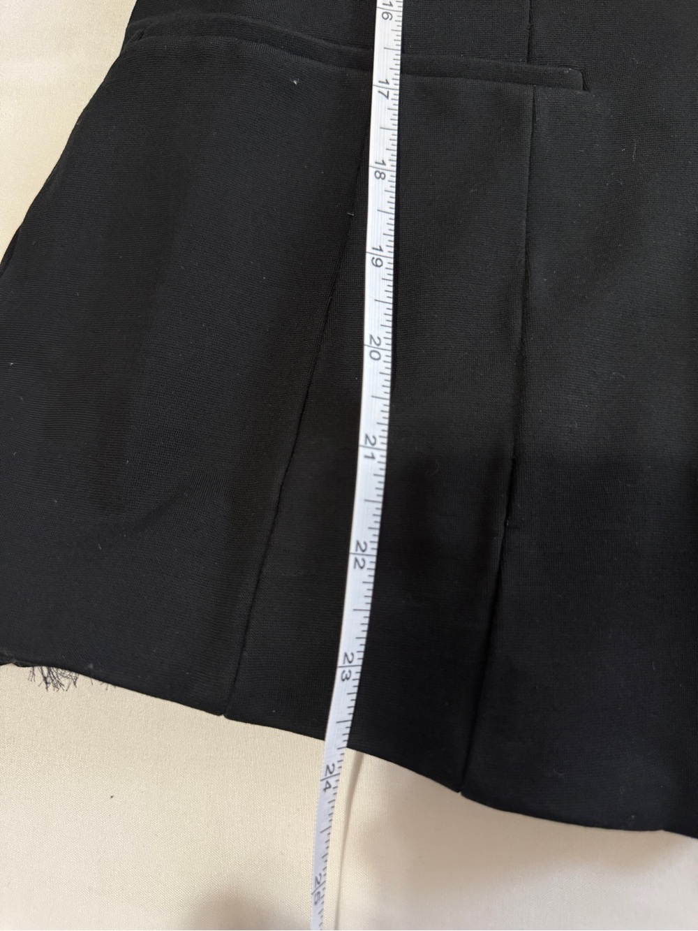 Ann Taylor Black Single-Button Tailored Blazer - Picture 12 of 12